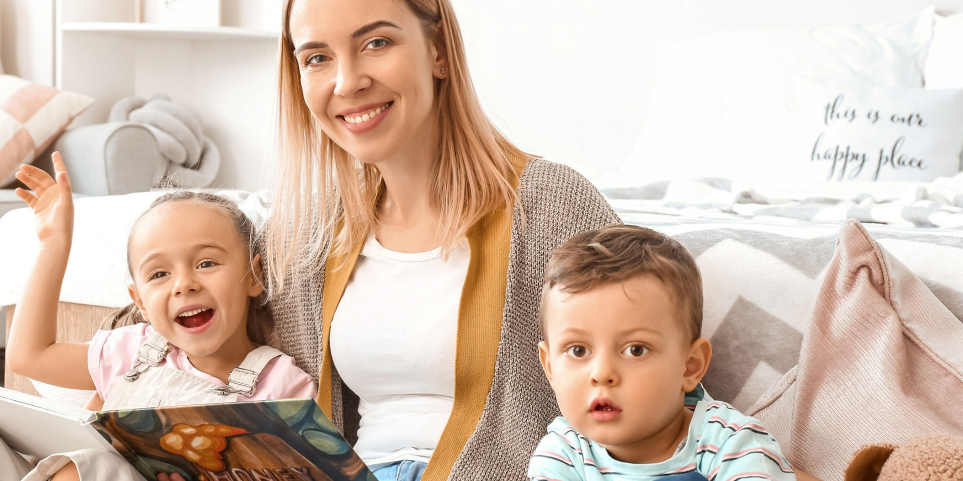 Nanny mit Kindern